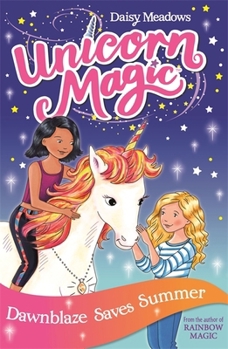 Paperback Unicorn Magic Dawnblaze Saves Summer Book