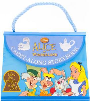 Hardcover Alice in Wonderland Carry-Along Storybook Book