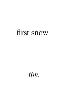 Paperback first snow Book