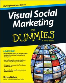 Paperback Visual Social Marketing for Dummies Book