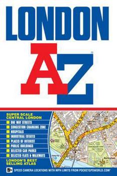Paperback A-Z London Street Atlas Paperback Book