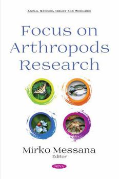Paperback Focus on Arthropods Research (Animal Science, Issues and Research) Book