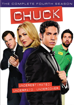 DVD Chuck: The Complete Fourth Season Book