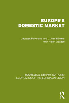 Hardcover Europe's Domestic Market Book