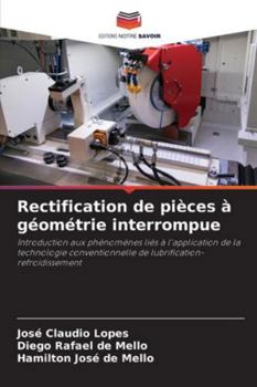 Paperback Rectification de pièces à géométrie interrompue [French] Book