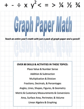 Paperback Graph Paper Math - A Complete K-5 Resource Book