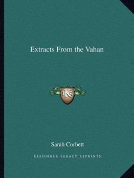 Extracts from the Vahan,