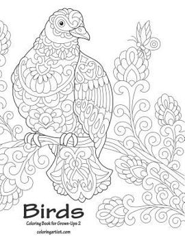 Paperback Birds Coloring Book for Grown-Ups 2 Book