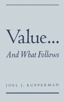 Hardcover Value... and What Follows Book