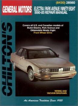 Paperback GM Electra/Park Avenue/Ninety-Eight 1990-93 Electra/Park Avenue/Ninety-Eight Book