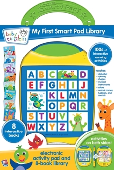 Baby Einstein My First Smart Pad Library: Electronic Activity Pad and 8-Book Library - Book  of the Baby Einstein