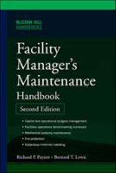 Hardcover Facility Manager's Maintenance Handbook Book