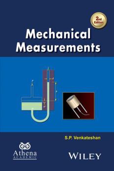 Hardcover Mechanical Measurements Book