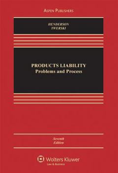 Hardcover Products Liability: Problems and Process Book