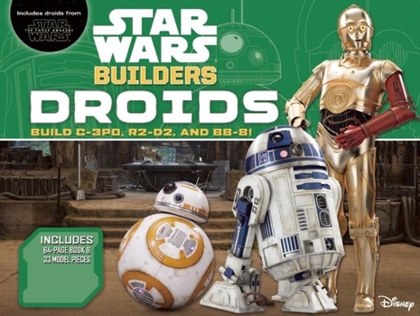 Hardcover Star Wars Builders: Droids Book