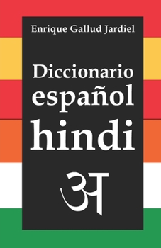 Paperback Diccionario de español-hindi [Spanish] Book