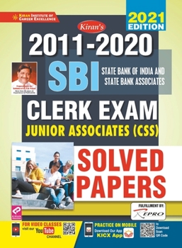 Paperback SBI & SBI Associates Clerk-Sol Papers-E-2020-21 Book