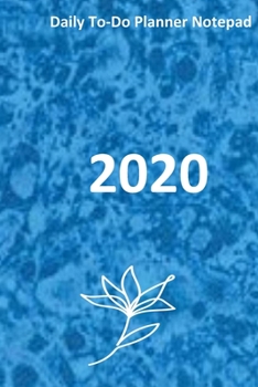 Paperback Daily to-do planner notepad 2020: Home and Office Work Journal Book