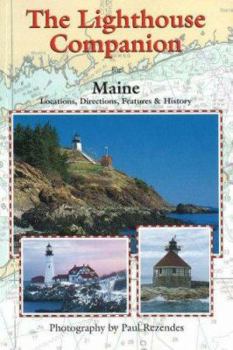 Paperback The Lighthouse Companion for Maine Book