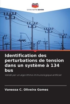 Paperback Identification des perturbations de tension dans un système à 134 bus [French] Book