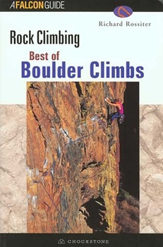 Paperback Best of Boulder Rock Climbing Book