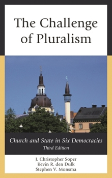 Hardcover Challenge of Pluralism: Church and State in Six Democracies Book
