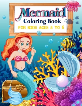 Paperback Mermaid Coloring Book for Kids Ages 3 to 5 Book