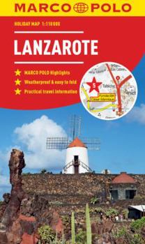 Map Lanzarote Marco Polo Holiday Map Book