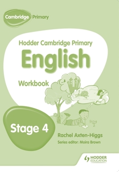 Paperback Hodder Cambridge Primary English: Work Book Stage 4 Book