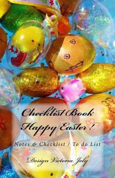 Paperback Checklist Book: Notes & Checklist / To do List - Easter Book