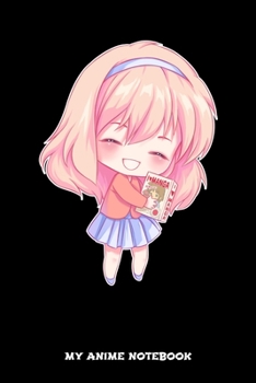 My Anime Notebook: Anime Manga Comic Notebook: 6x9 A5 Dotted Art Book Or Drawing Journal For Teenager Men Women