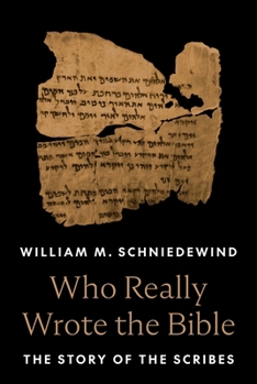 Hardcover Who Really Wrote the Bible: The Story of the Scribes Book