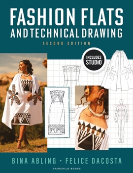 Paperback Fashion Flats and Technical Drawing: With Studio Book