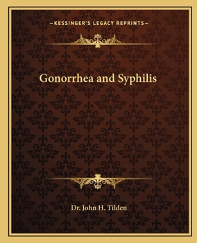 Paperback Gonorrhea and Syphilis Book