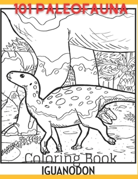 Paperback 101 Paleofauna Coloring Book: Gift for Kids, Dinosaur Book for Kids Coloring Fun Book