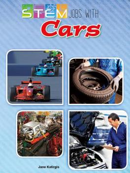 Paperback Stem Jobs with Cars Book