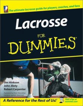 Paperback Lacrosse for Dummies (R) Book