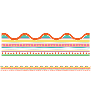 Misc. Supplies Up and Away Star Fair Scalloped Borders Book