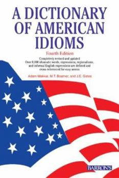 Paperback Dictionary of American Idioms Book