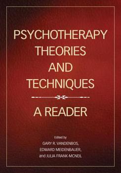 Paperback Psychotherapy Theories and Techniques: A Reader Book