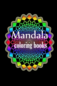 Paperback mandala coloring books Book