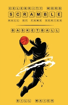 Paperback Celebrity Word Scramble Basketball Hall of Fame Series Book