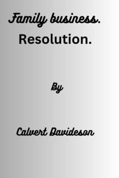 Paperback Family business. resolution. Book