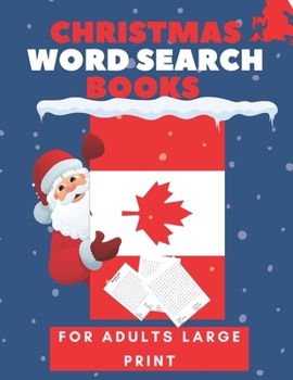 Christmas Word Search Books for Adults Large Print: word Search Christmas & Winter Words, Fun & Challenging ... | Great XMAS Gift for All Puzzle ... | Large Print Puzzles