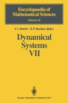 Paperback Dynamical Systems VII: Integrable Systems Nonholonomic Dynamical Systems Book
