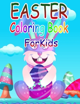 Paperback Easter Coloring Book for Kids: Easter Coloring Book for Ages 4-8, 8-12 Book