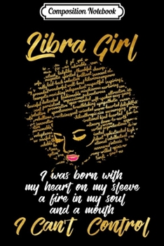 Composition Notebook: I'm a Libra Girl Funny Birthday for Women Journal/Notebook Blank Lined Ruled 6x9 100 Pages