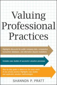 Hardcover Valuing Professional Practices Book