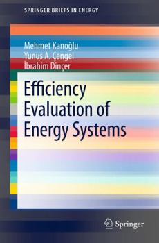 Paperback Efficiency Evaluation of Energy Systems Book