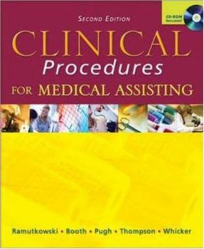 Hardcover Clinical Procedures for Medical Assisting with Student CD and Bind-In Card Book